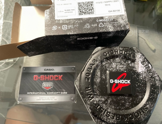 完美入手GA-B2100-1A，太阳能蓝牙版农家橡树，我来啦！
