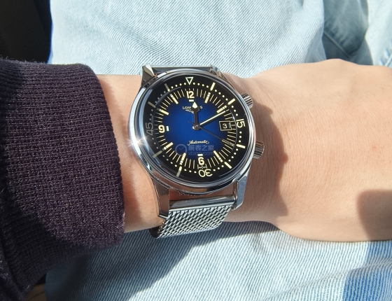 浪琴Legend Diver—与众不同的复古潜水表