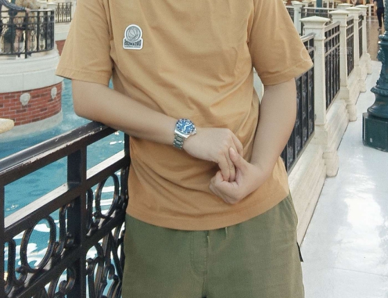 浪琴康卡斯 海一般的颜色