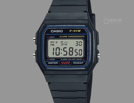 30年经久不息的神表：卡西欧f-91w