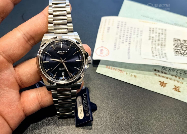 旧的不去新的不来  浪琴悦动蓝盘首发