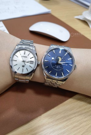 The Citizen年差5秒AQ4080银盘