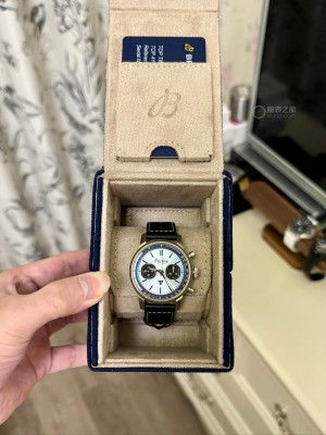 三亚入手第一只计时腕表百年灵TopTime凯旋冰蓝