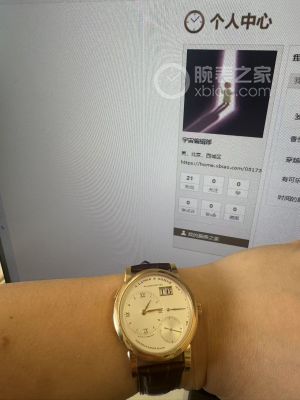 朗格1系列101.032  眼见为实的美